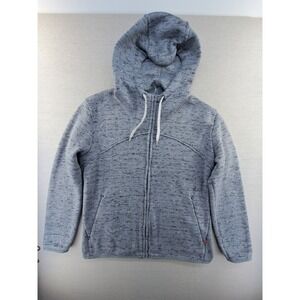 MAMMUT Jacket Women's Large Chamuera Gray Fleece Hoodie 1014-01370